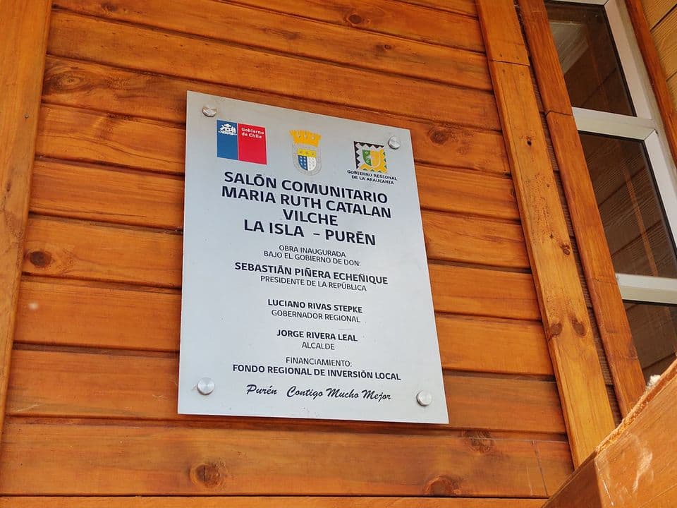 PURÉN: SE  INAUGURÓ  SEDE COMUNITARIA «MARÍA EDITH CATALÁN VILCHE», EN LA ISLA.