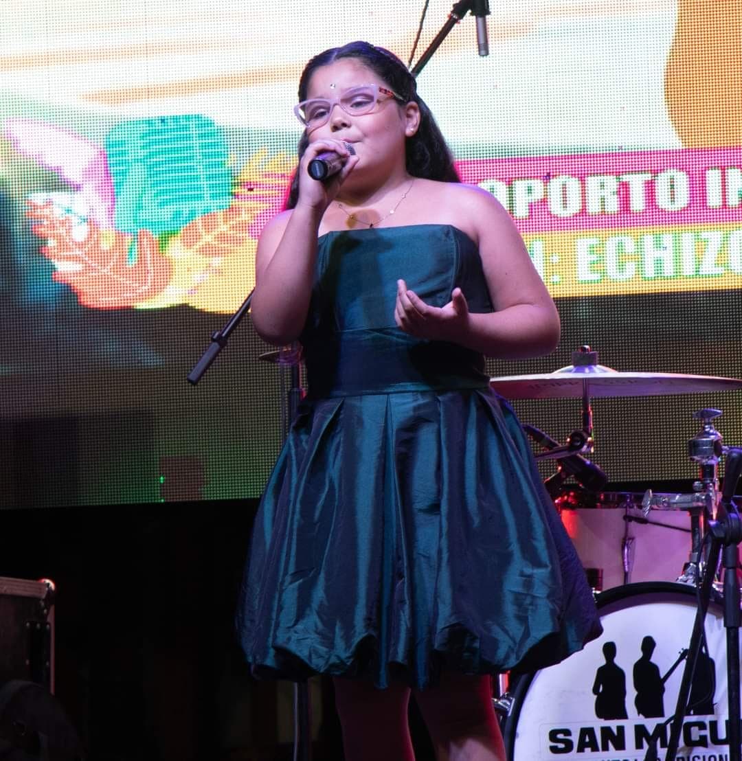 SOFÍA OPORTUNO GANÓ EN 2do.  FESTIVAL DE LA VOZ INFANTIL, EN PURÉN