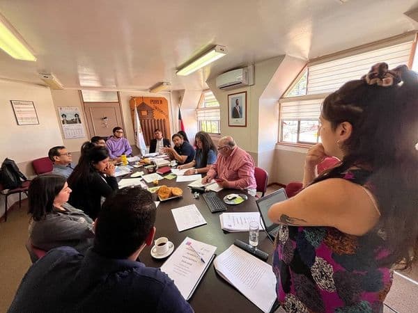 EQUIPO NIÑEZ DE PURÉN  SE REUNIÓ CON CONCEJALES