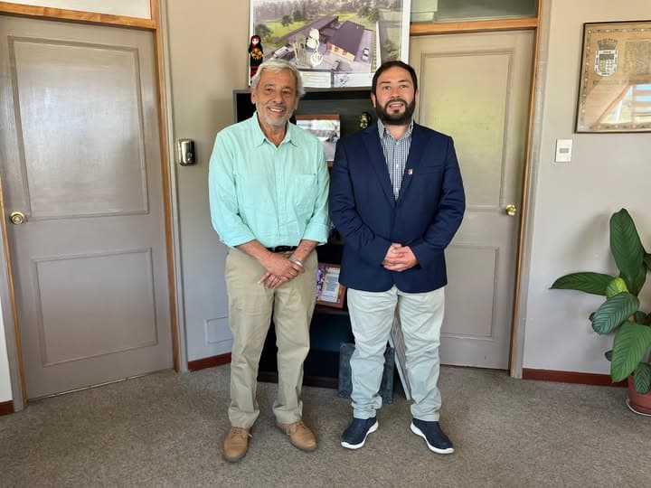 ALCALDE DE  PURÉN   EN PRIMER ENCUENTRO PROTOCOLAR CON DELEGADO PRESIDENCIAL