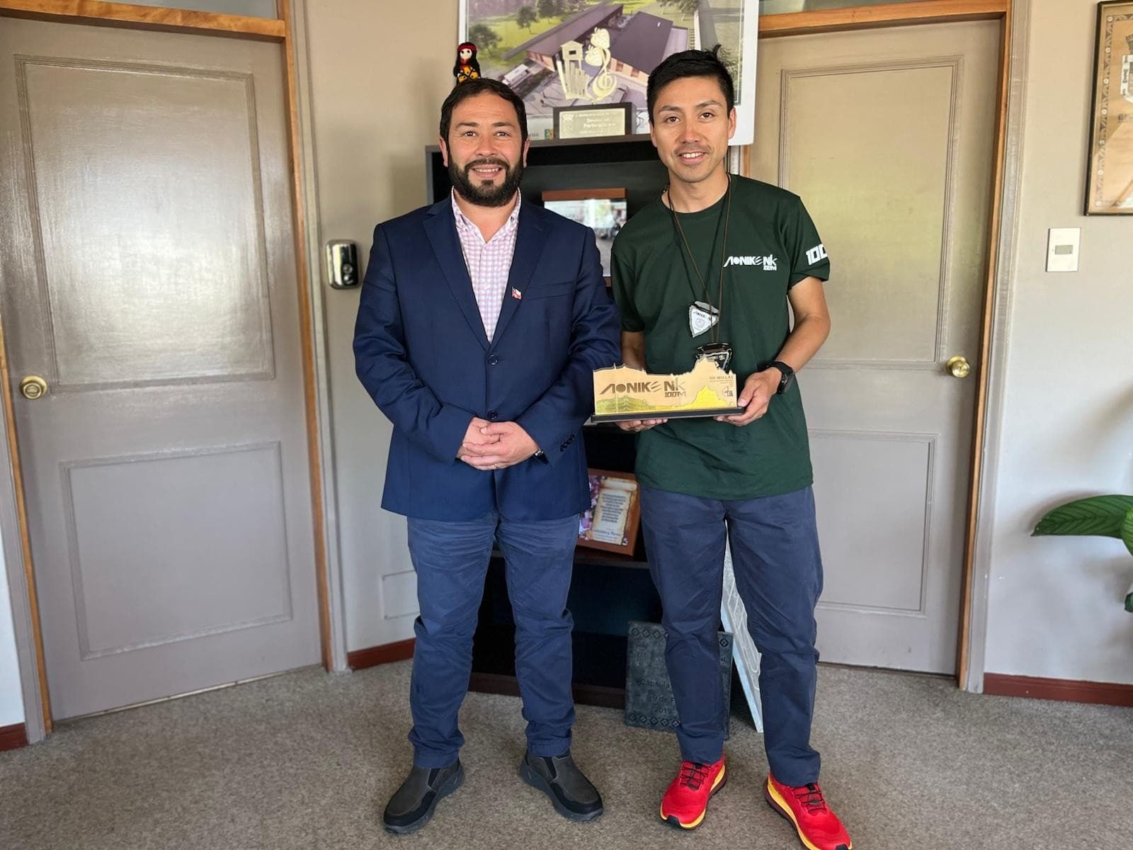Purenino Mauricio Torres:   2do.LUGAR NACIONAL EN AONIKENK 100